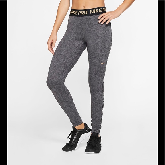 nike metallic tights